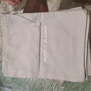 Manolo Blahnik shoe dust bag